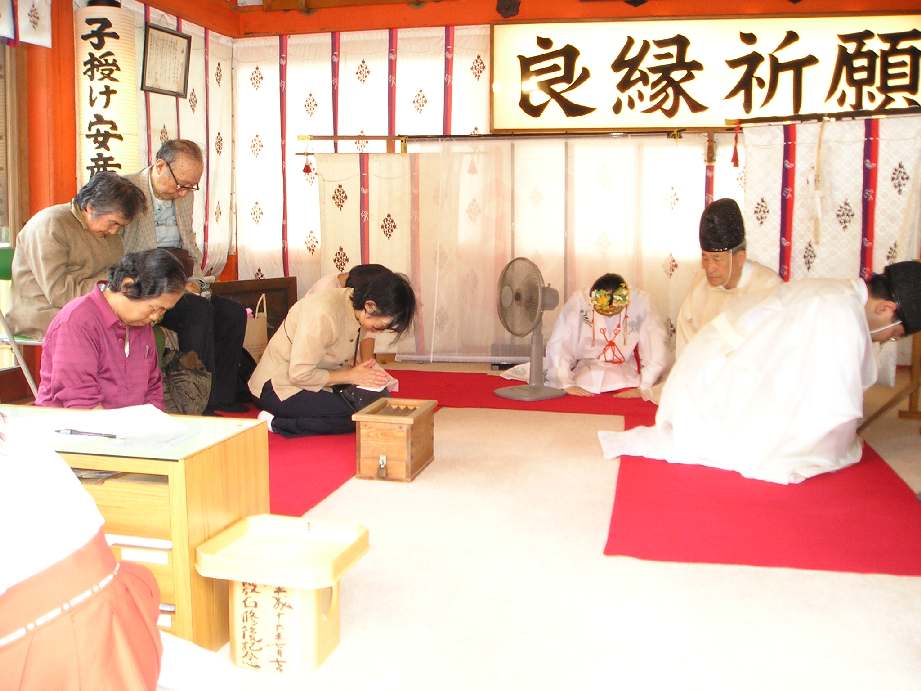 京都地主神社 敬老祭 蓬莱山（宝来山）長寿祈願祝詞