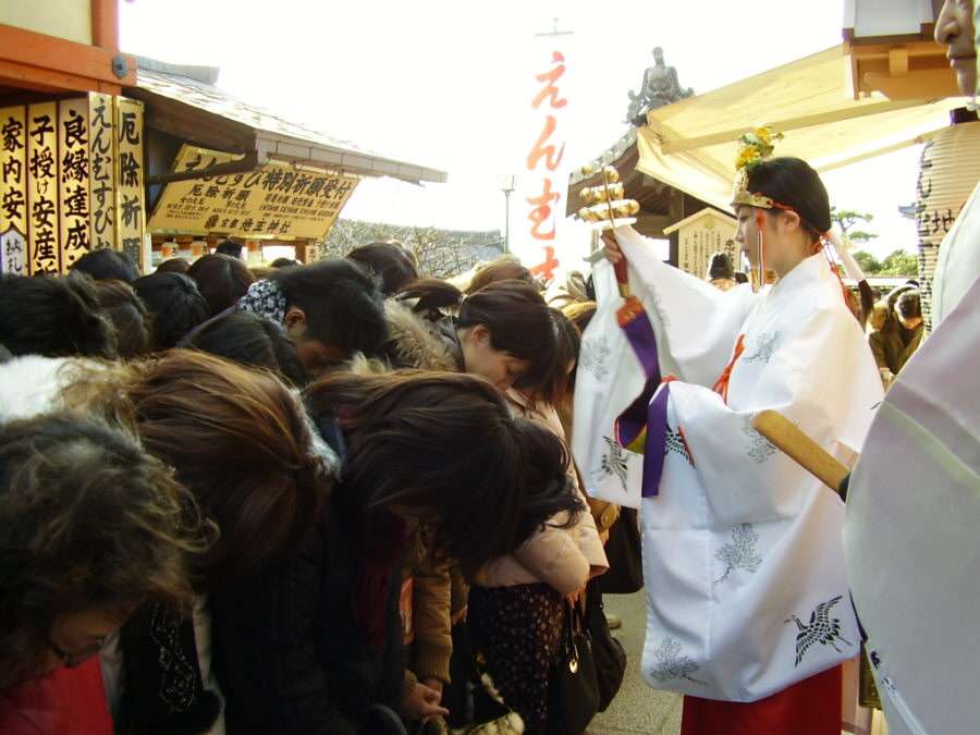 えんむすび初大国祭　巫女　神鈴