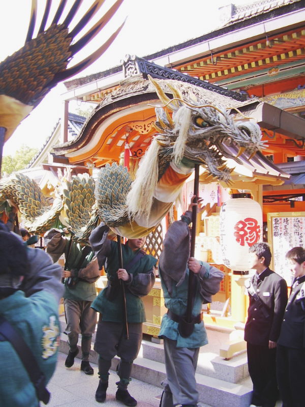 青龍会　お祓い式