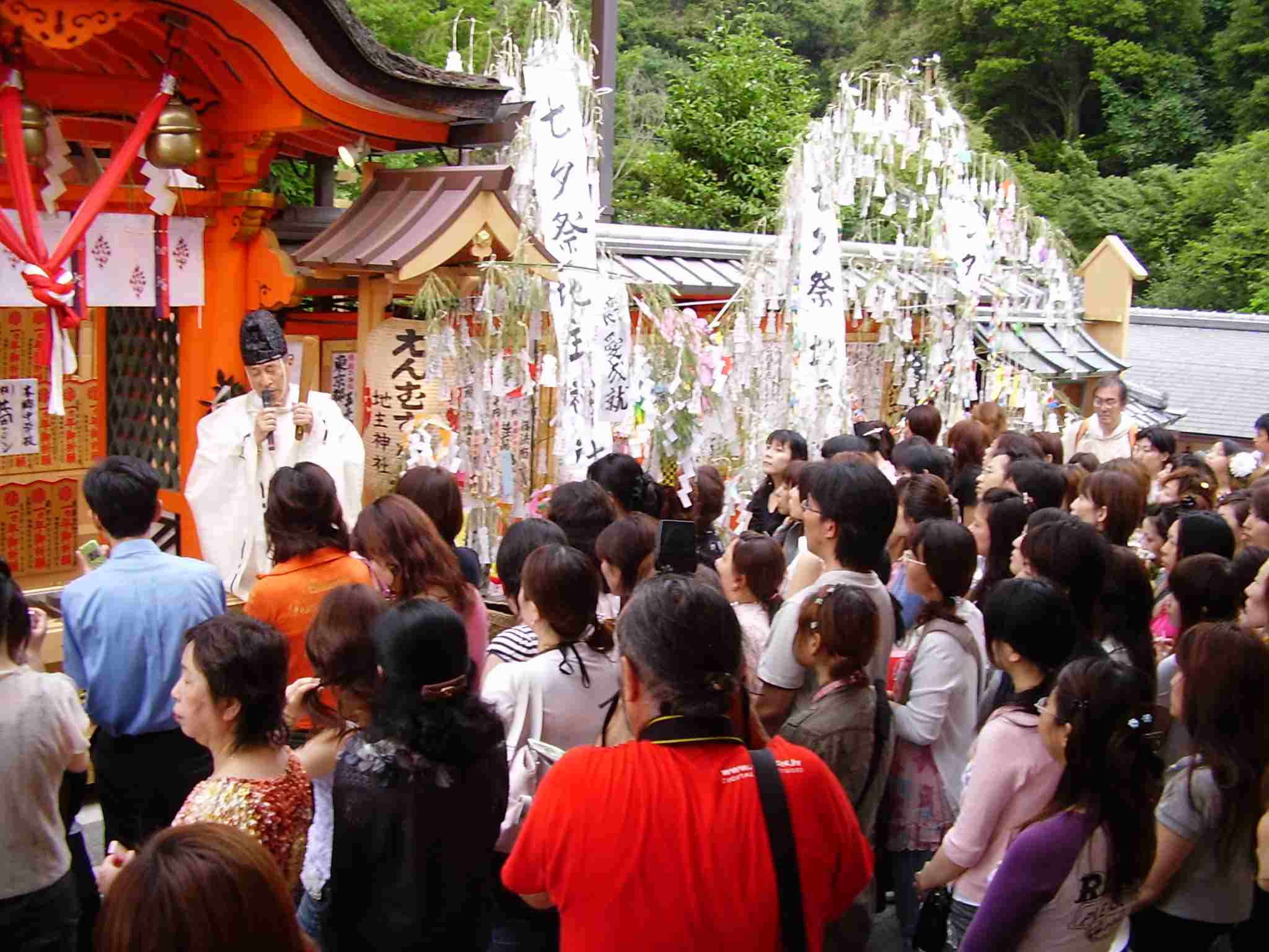 七夕のお祭り　宮司ごあいさつ