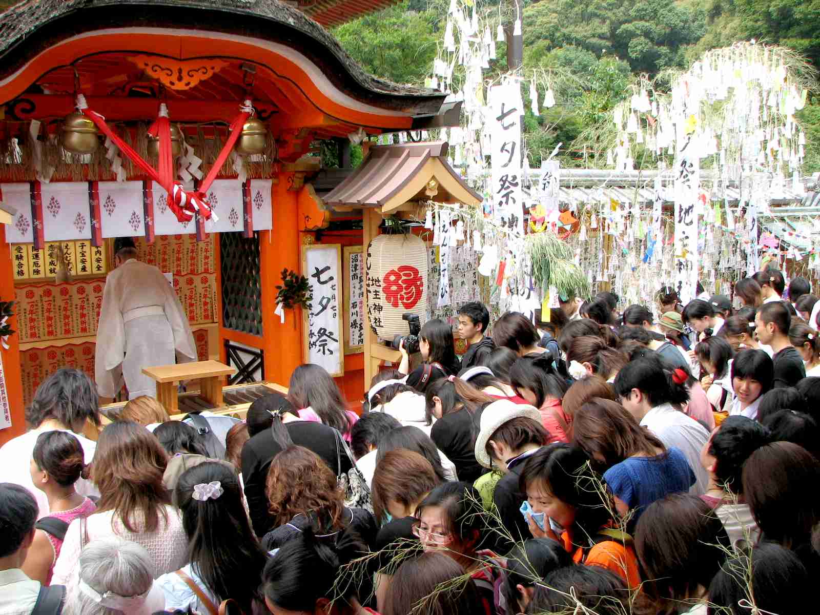 七夕祭り　短冊祈願