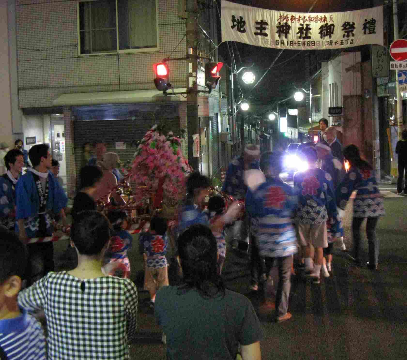 例大祭 地主祭り