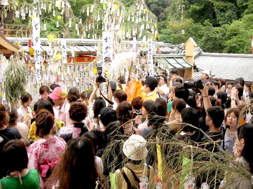 恋愛成就七夕祭り 七夕こけしお祓い