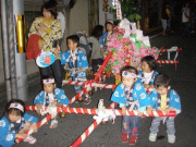 例大祭 地主祭り 宵宮 子供みこし