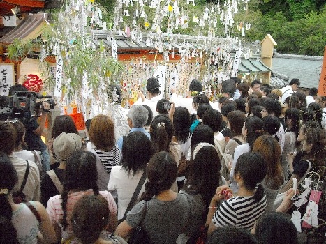 恋愛成就七夕祭 宮司拝礼