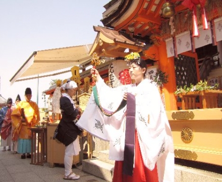 縁結び祈願桜祭り 神鈴の儀