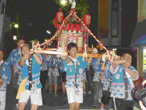 例大祭 地主祭り 宵宮