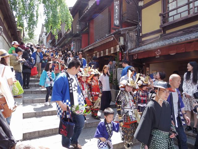 例大祭地主祭り 武者