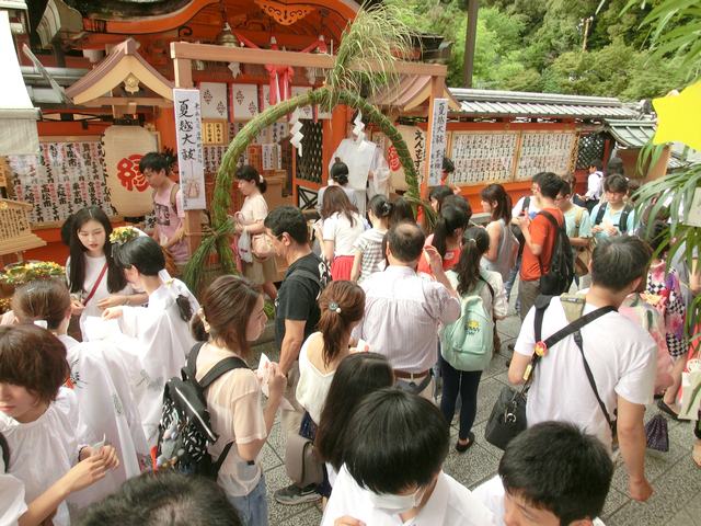 夏越しの大祓祭 茅の輪くぐり