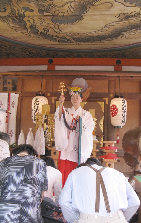 地主神社 敬老祭 神鈴に儀