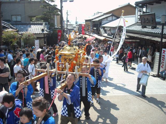 例大祭 地主祭り 御輿