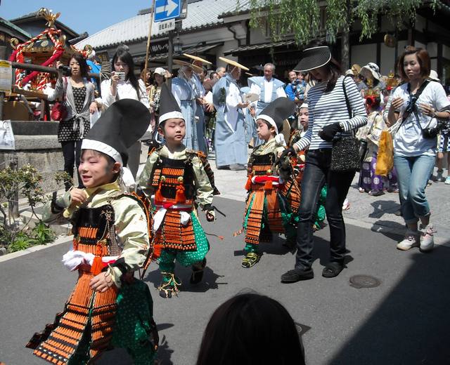 例大祭 地主祭り 武者