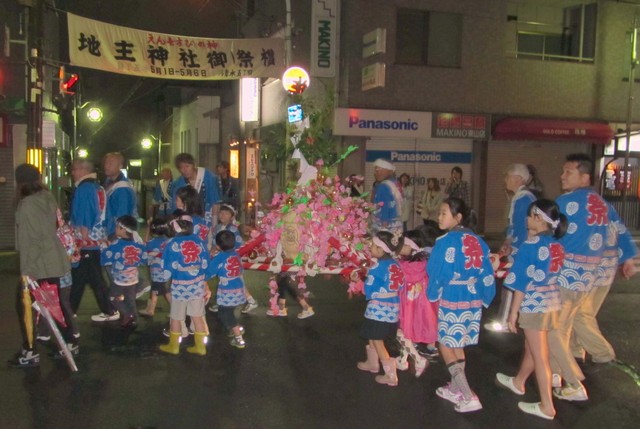 例大祭 地主祭り 宵宮