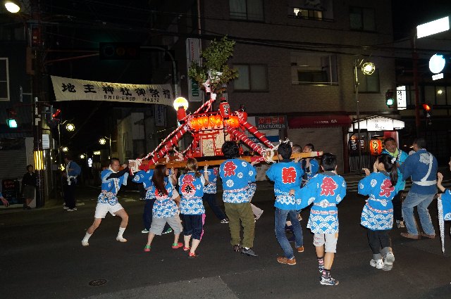 例大祭 地主祭り 宵宮