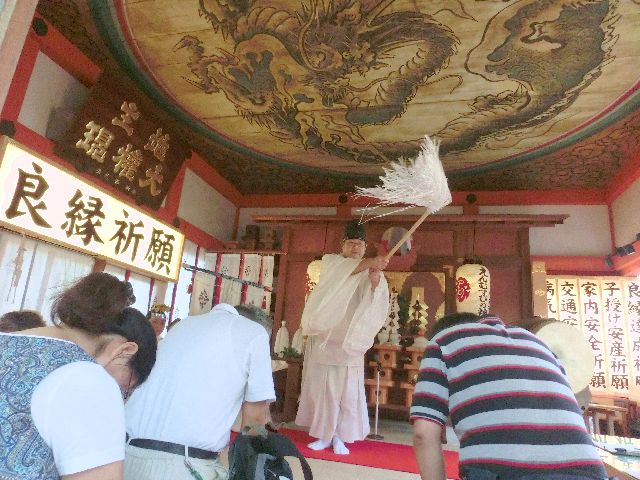 地主神社 敬老祭 修祓