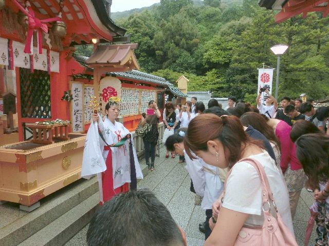 縁結び地主祭り 神鈴の儀