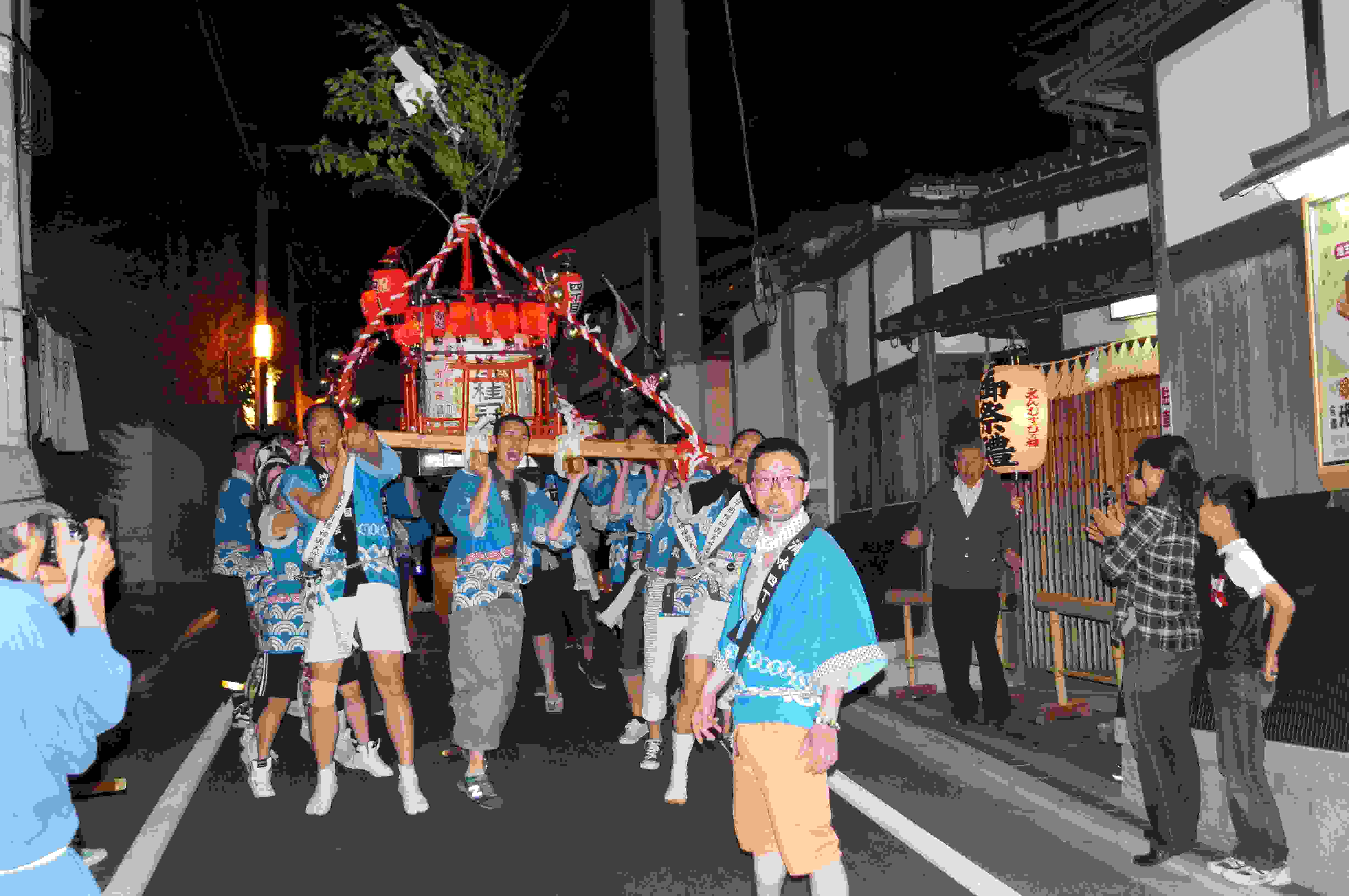 例大祭 地主祭り 宵宮