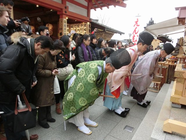 大祓祭 拝礼