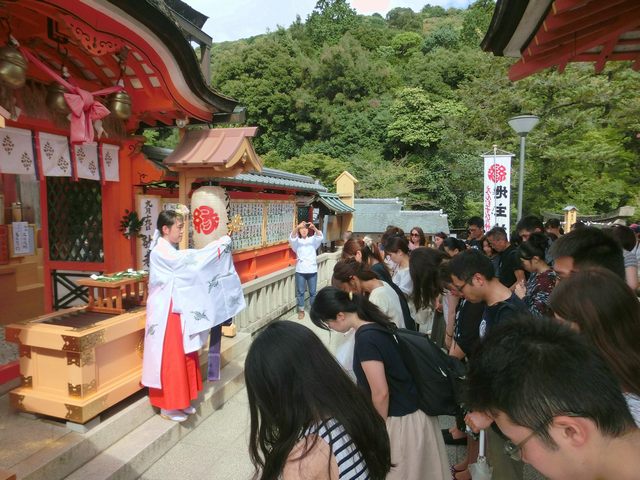 縁結び地主祭り 神鈴の儀